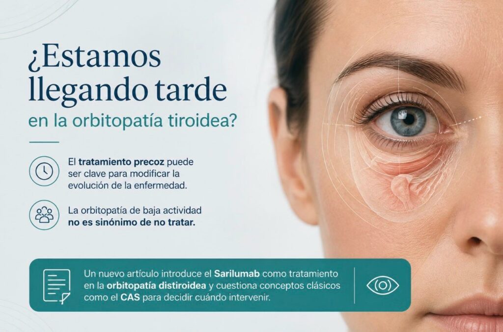 Sarilumab para la orbitopatia tiroidea